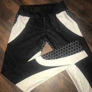 Spandex patterned leggings